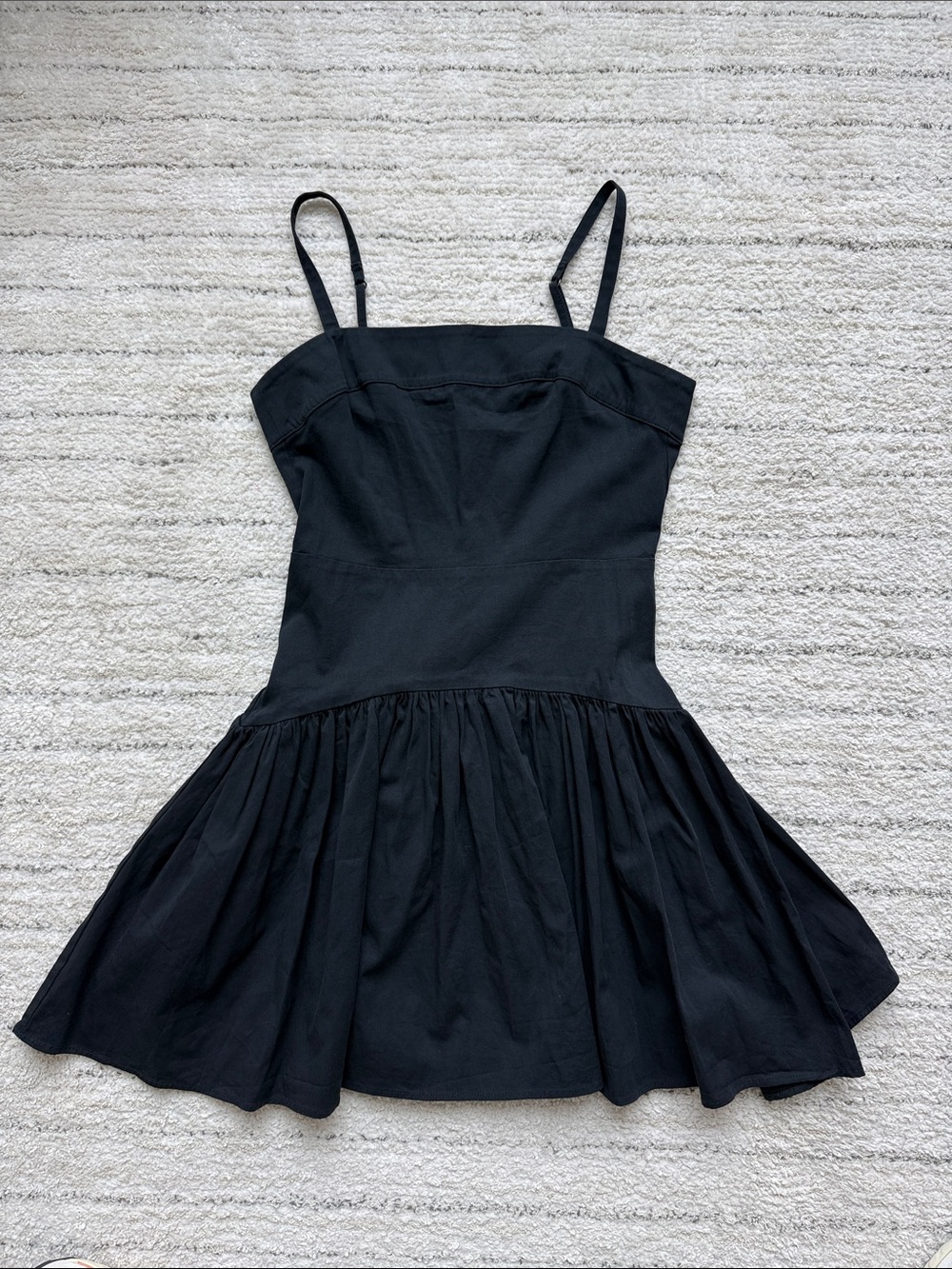 Abercrombie Women's Black Strappy Fit-and-Flare Dress